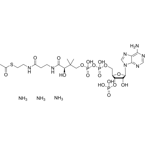 Acetoyl-CoA triammonium 799812-78-5